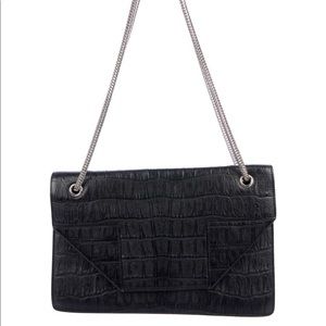 Saint Laurent Embossed Leather Betty Medium Bag